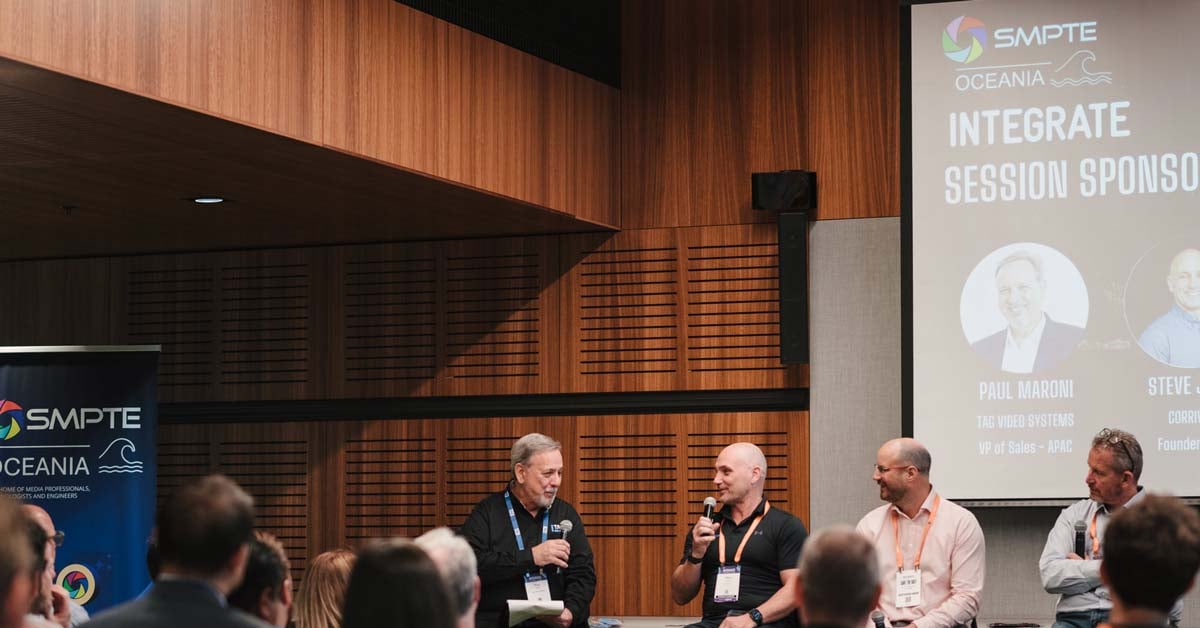 SMPTE Oceania Panel Discussion: cloud vs hybrid workflows at Integrate 2026